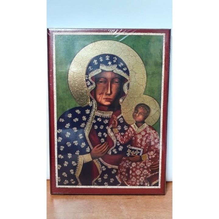 Icoana RUMIN-obrazy Matka Boska Czestochowska 25x18 cm