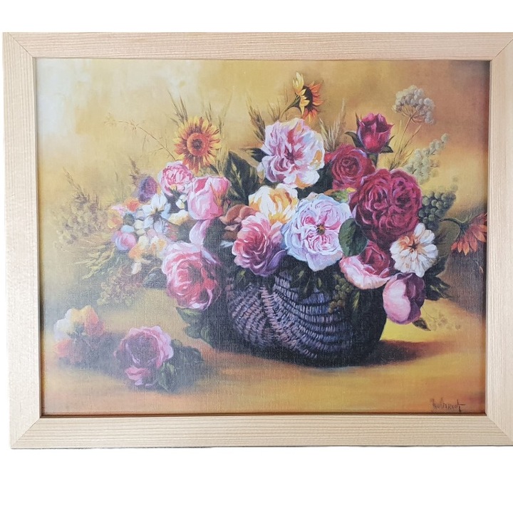 Tablou Goya, flori, 24x30cm