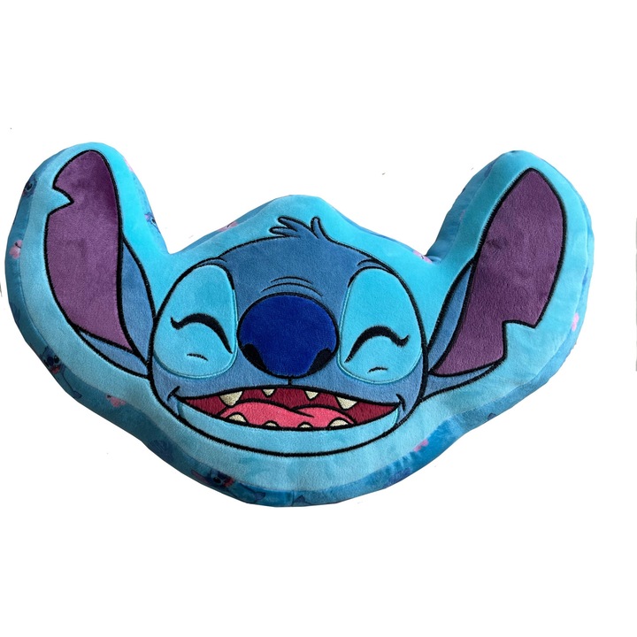 Halantex Lilo és Stitch díszpárna 40cm, játék alakú