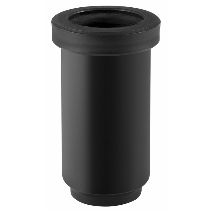 PEHD 200 kompenzációs aljzat dupla gyűrűvel, fekete