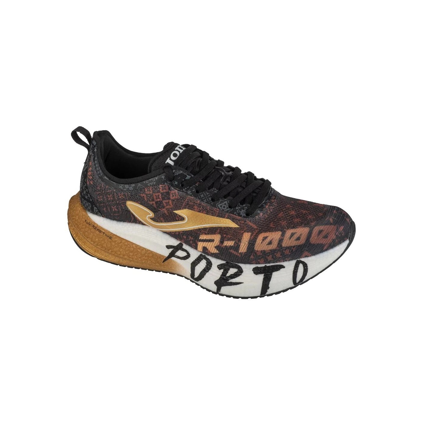 Pantofi sport barbati Joma, alergare, negru-maro, material