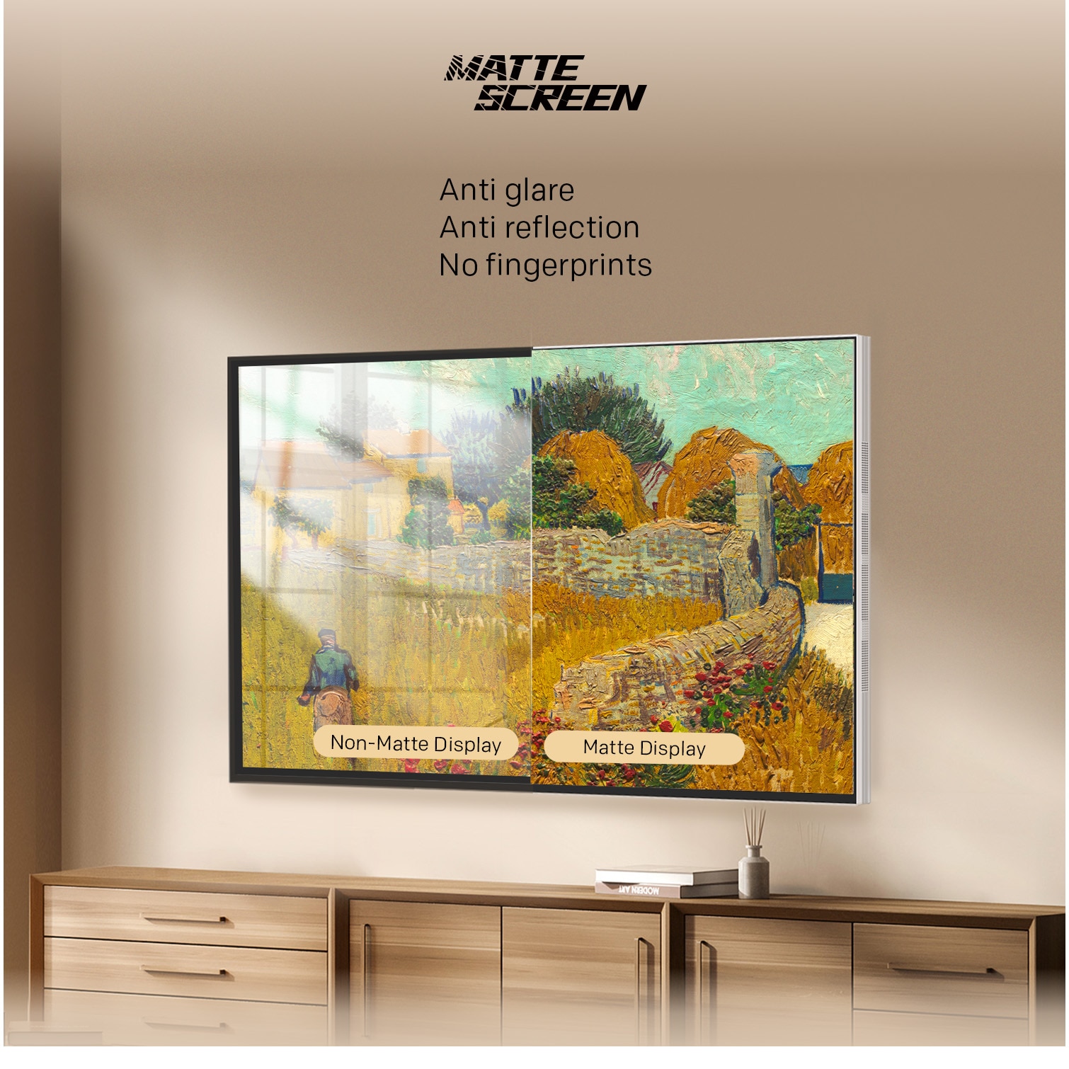 RESIGILAT: Televizor METZ Tablou QLED 55MUE7800Z, 139 cm, Smart Google TV, 4K Ultra HD, Clasa F (Model 2025)