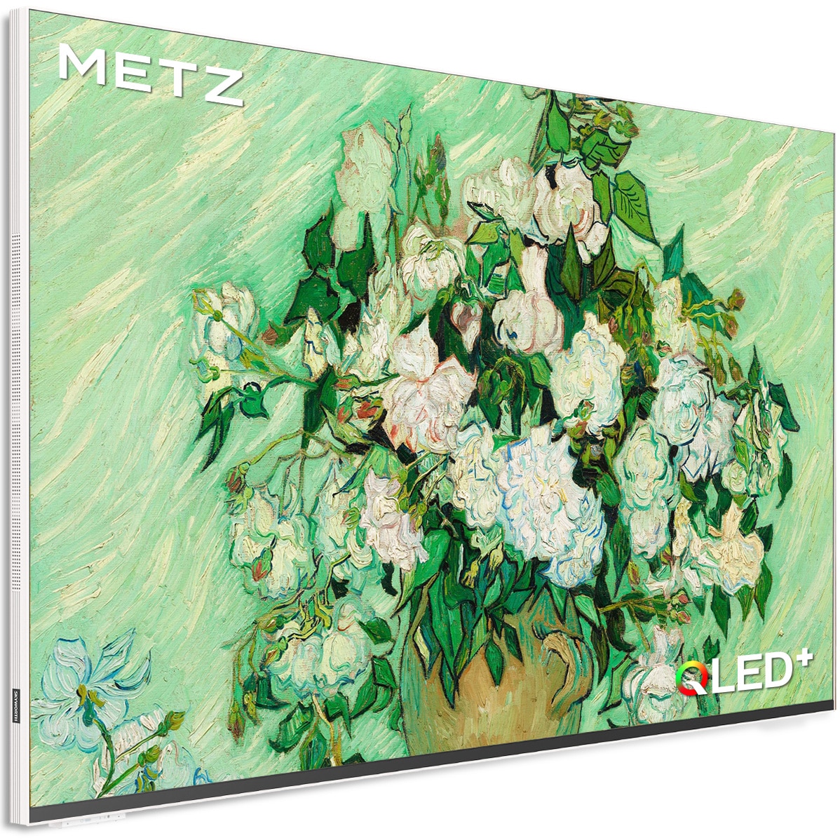 RESIGILAT: Televizor METZ Tablou QLED 55MUE7800Z, 139 cm, Smart Google TV, 4K Ultra HD, Clasa F (Model 2025)