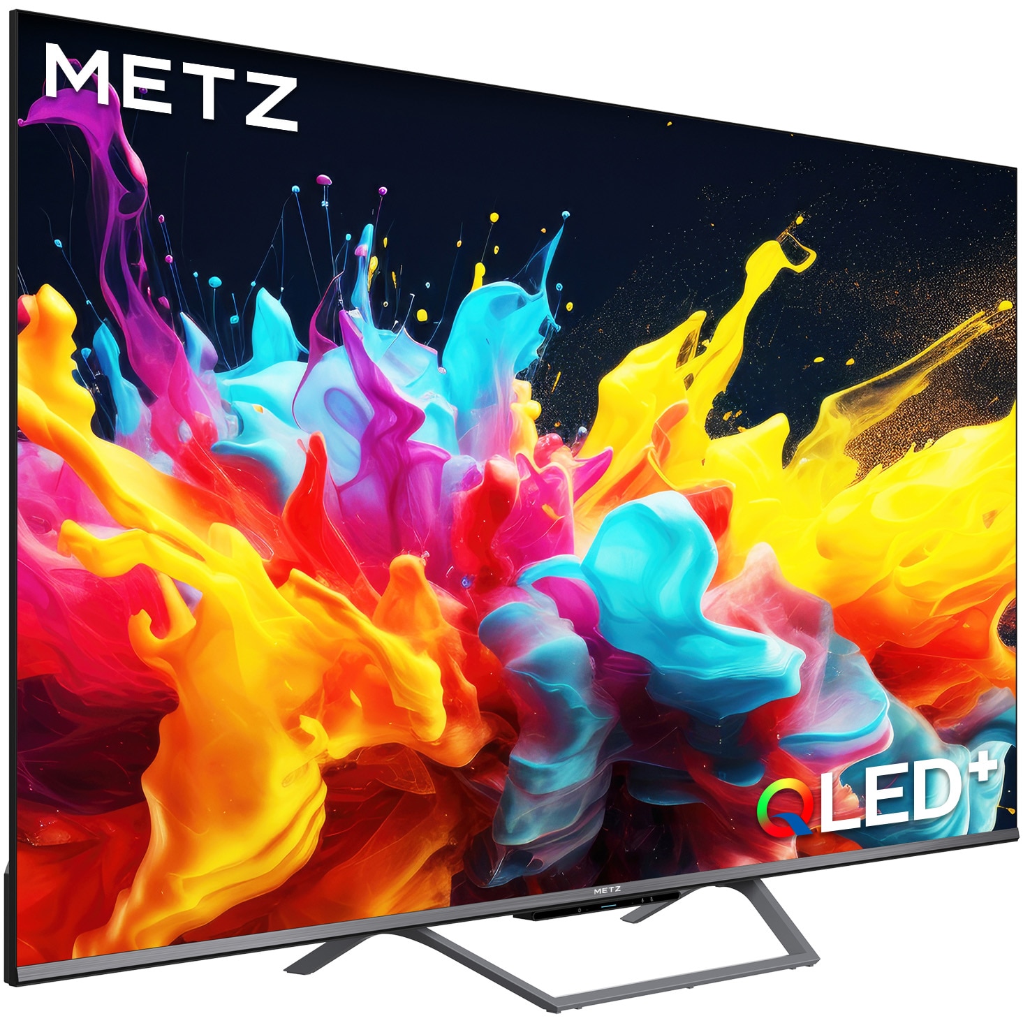 Televizor METZ QLED 75MQE7600Z, 189 cm, Smart Google TV, 4K Ultra HD, Clasa F (Model 2025)