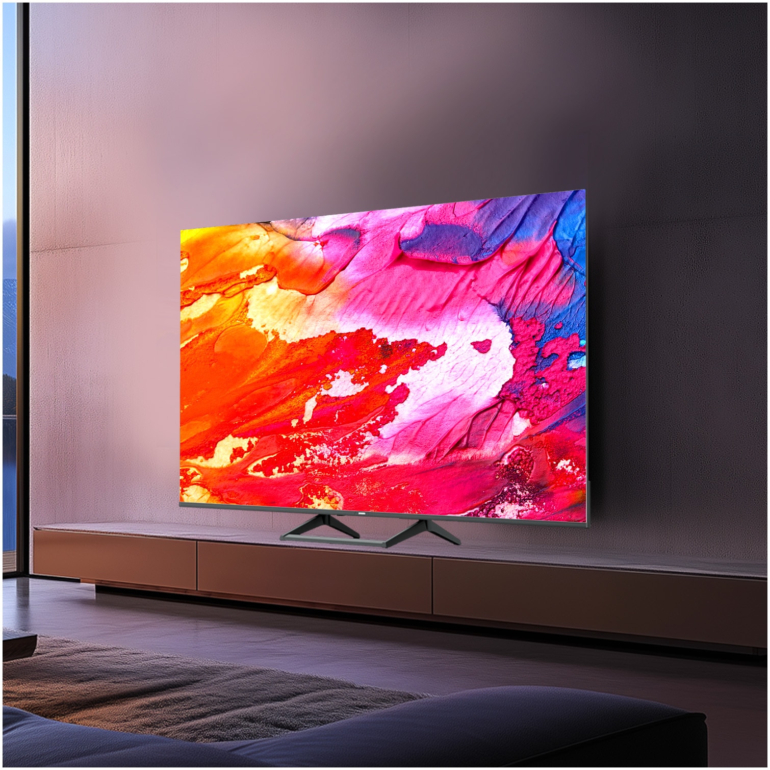 Televizor METZ QLED 65MQF7500Z, 164 cm, Smart Google TV, 4K Ultra HD, Clasa F (Model 2025)