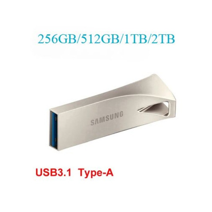 Samsung 1 TB-os titkosított USB pendrive ezüst 39x12,35x4,55 mm - eMAG.hu