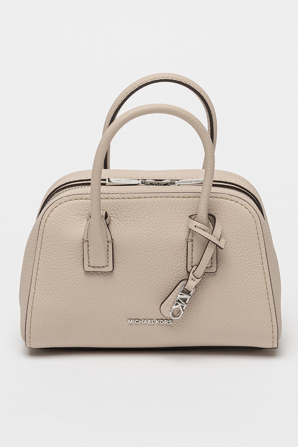 MKG。 Michael Kors, Geanta crossbody texturata, Maro nisip - eMAG.ro