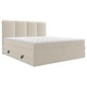 Pat boxspring Furalek 180x200, MIRJAN 24, crem, 117x211x190 cm