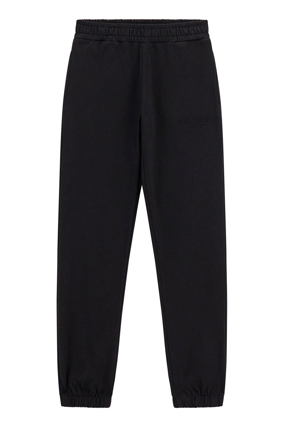 GUESS KIDS, Pantaloni de trening cu talie inalta, Negru, 136-146 CM