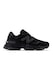 New Balance, 9060 Pantofi sport din piele intoarsa cu insertii din plasa, Negru, 6.5