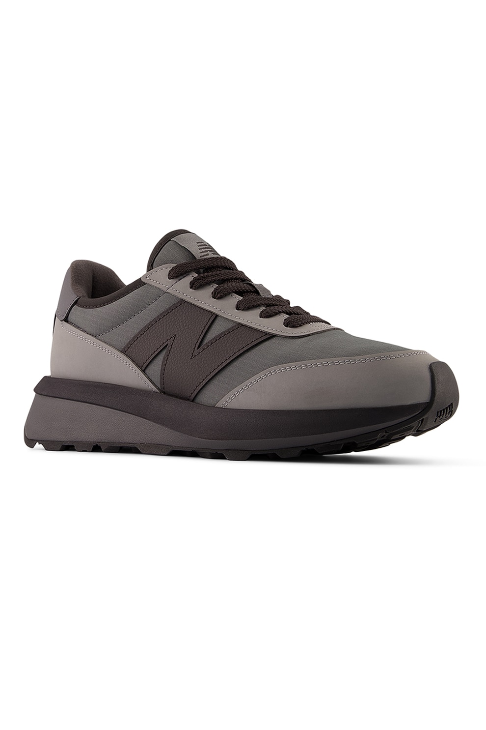New Balance, Pantofi sport cu garnituri din material sintetic si piele ...