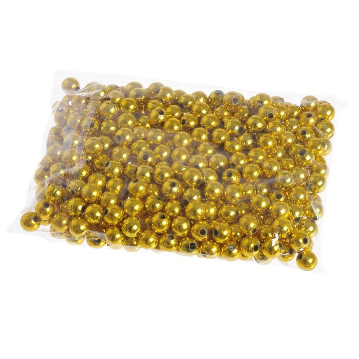 Set margele Canea 8mm aurii 100g