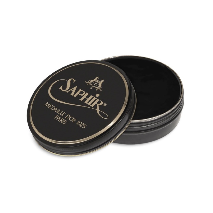 Паста за грижа Saphir Medaille d'Or Pate De Luxe, 50 мл, тъмнокафява 05, за гладка кожа