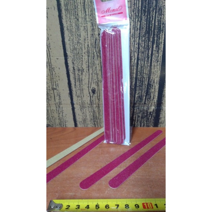 Pila cosmetica JAREK set 12 bucati, mare, 17cm