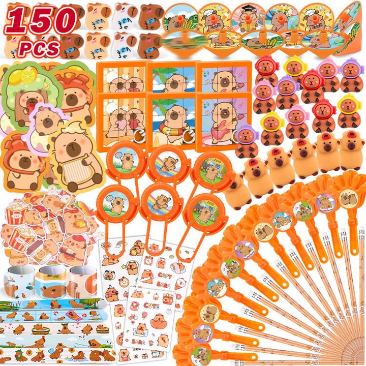 Set 150 accesorii de petrecere pentru copii, TopGearWorld®, Multicolor, Cadou perfect