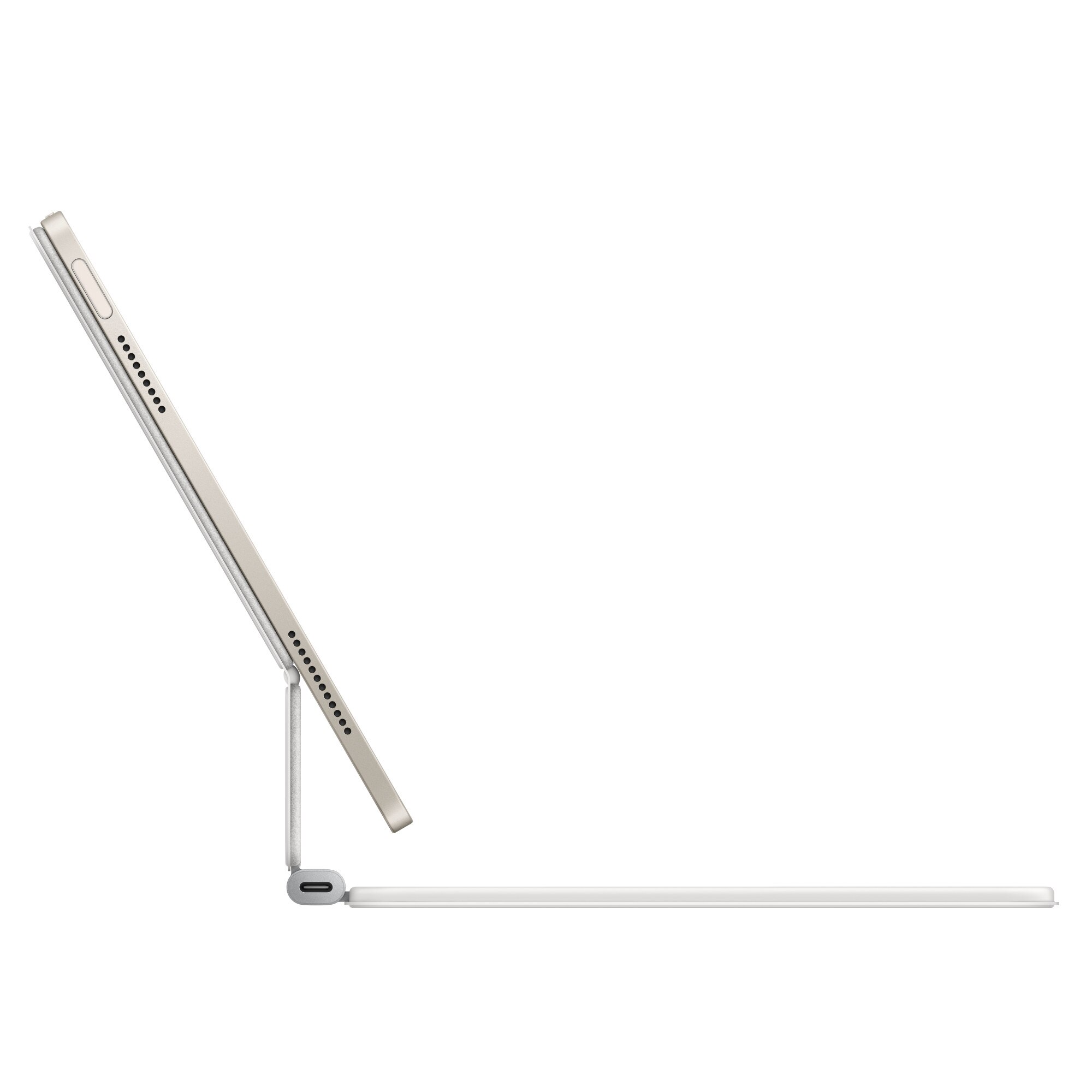 Husa tableta, Apple, pentru iPad Air (M3) de 11 inci – Maghiara – Alb