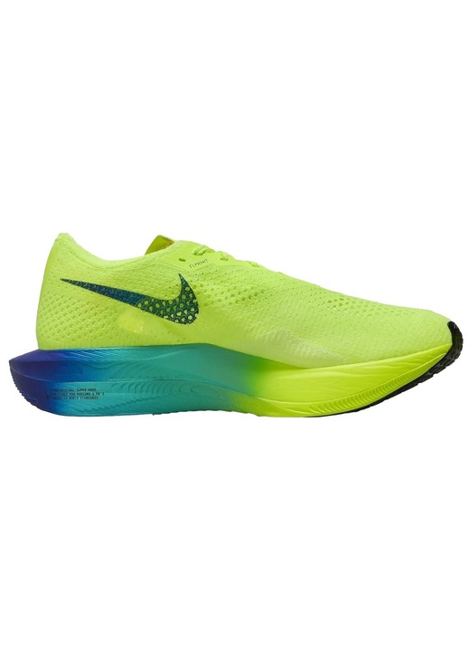 Pantofi alergare barbati Nike ZoomX Vaporfly Next% 3 SS 2024 Lime/Albastru 45 1/2