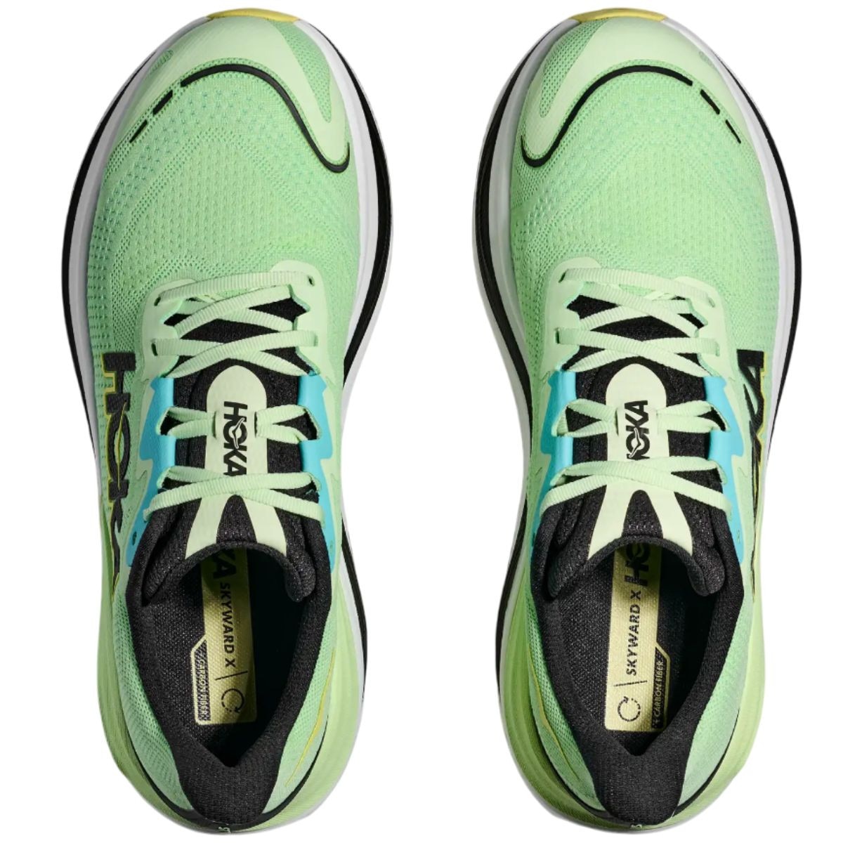 Pantofi alergare barbati Hoka Skyward X SS 2025 Verde Menta/Negru