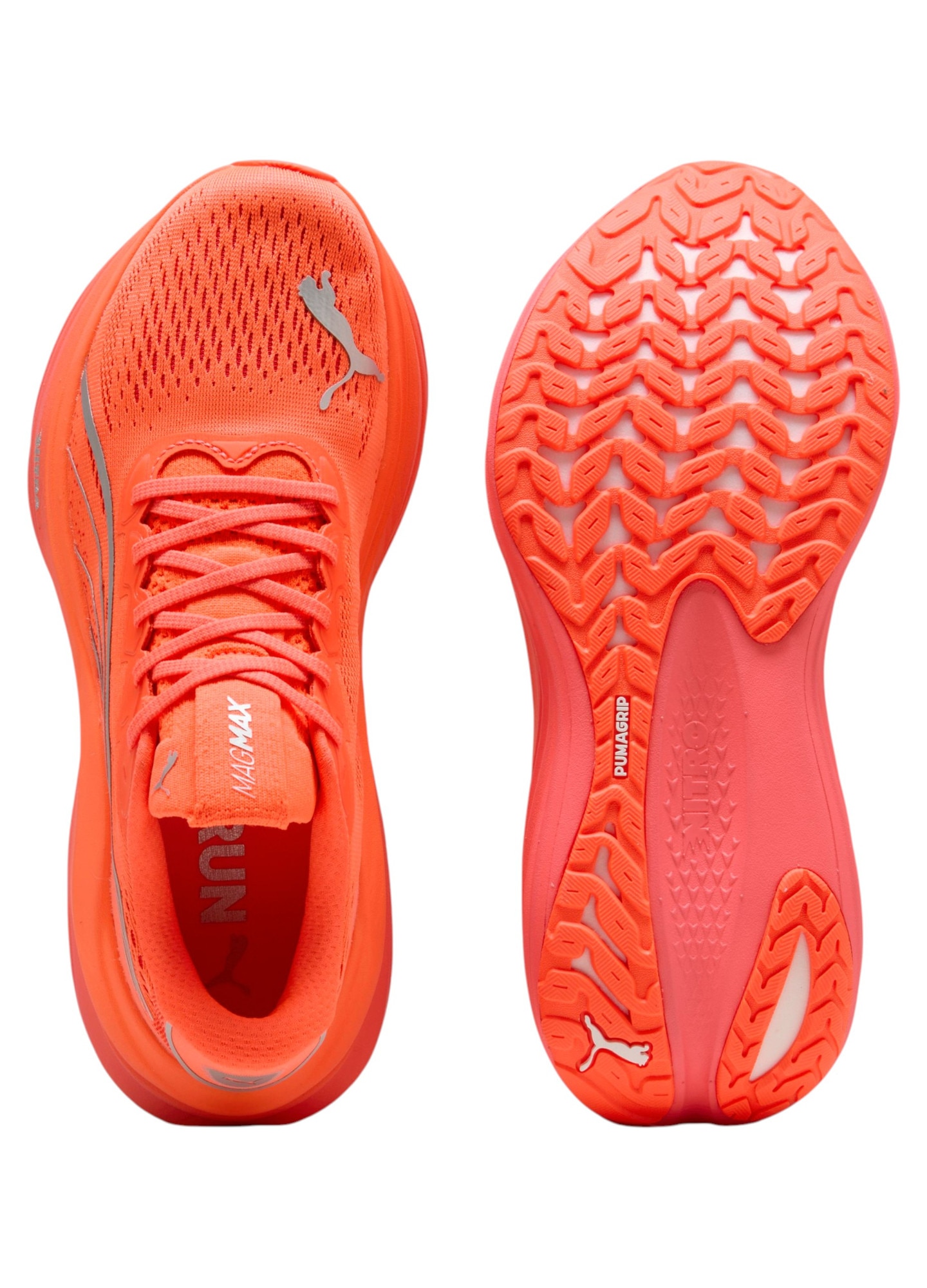Pantofi alergare barbati Puma MagMax Nitro SS 2025 Corai 43 - eMAG.ro