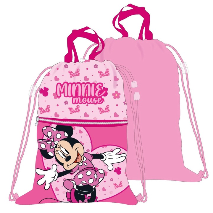 Geanta sport Disney Minnie Pink Daydream Deluxe, geanta de sala 45 cm