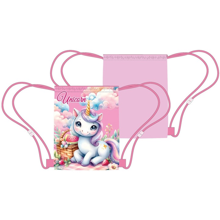 Спортна чанта Unicorn Clouds, чанта за фитнес 40 см
