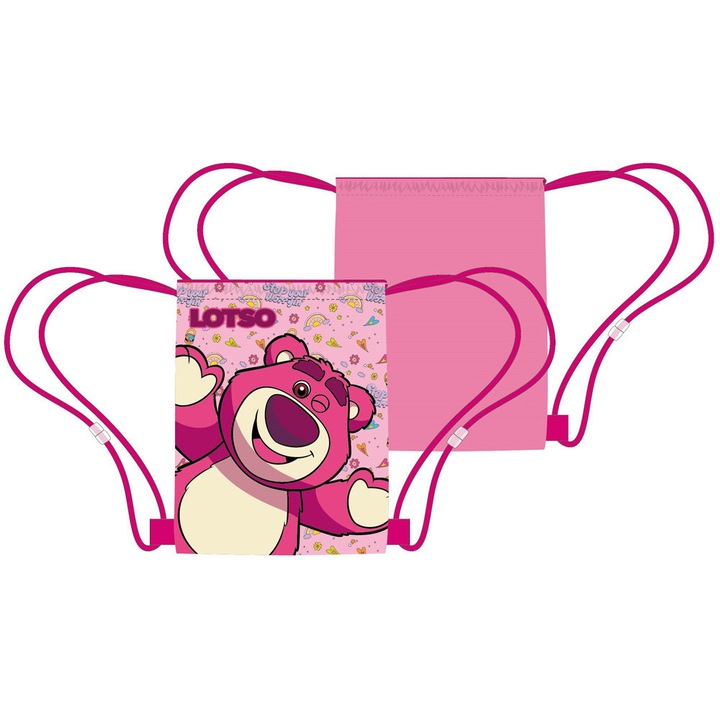 Disney Játékháború Lotso sporttáska, tornazsák 40 cm