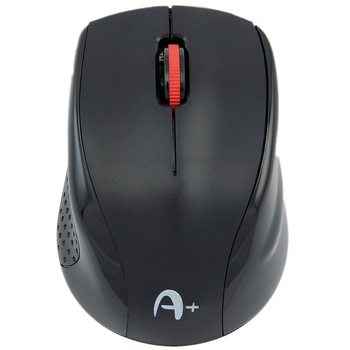 Mouse wireless A+ F1, Negru Mouse wireless A+ F1, Negru
