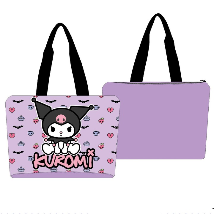 Плажна чанта Hello Kitty Kuromi 47 см