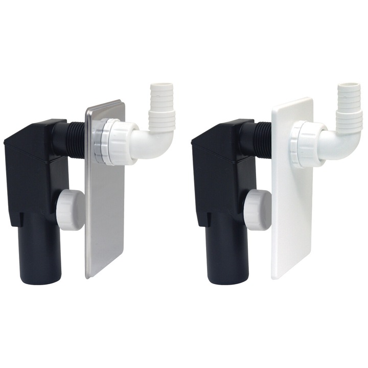 Sifon Ingropat cu Masca pt MS 40 mm 20 mm ABS alb 5111