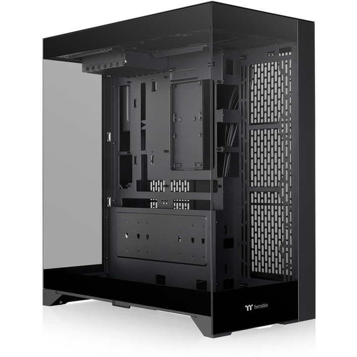Компютърна кутия Thermaltake CTE E550 TG, Черен, Middle Tower