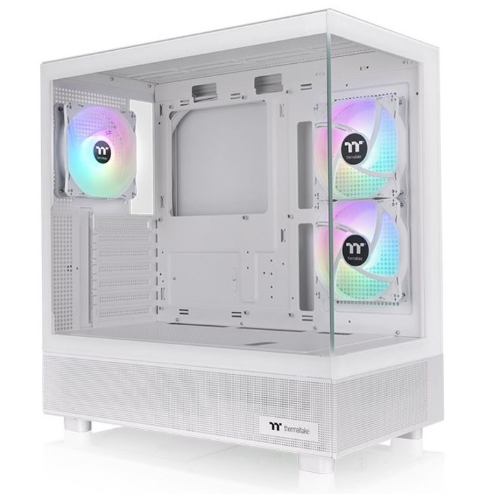 Thermaltake View 270 Plus TG ARGB számítógépház, fehér, középső torony
