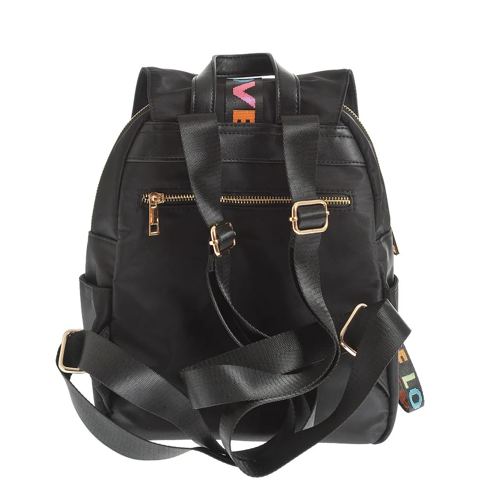 Rucsac negru Love, Meli Melo Paris - eMAG.ro