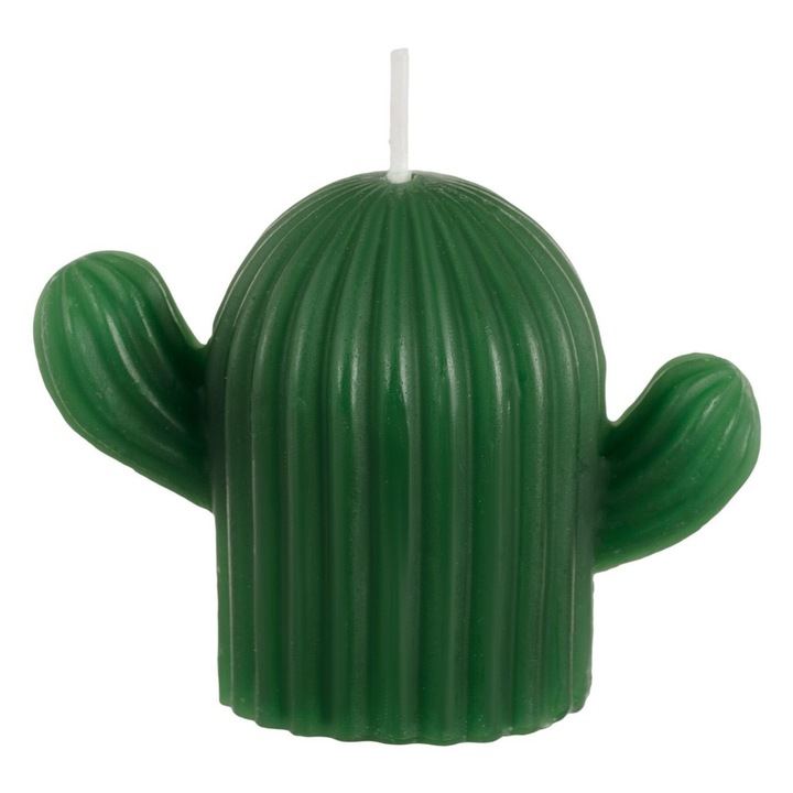 Marturie Nunta Lumanare Mini Cactus Ø3.5x5cm Parafina Colorata, Cadou Invitati, Decor Evenimente