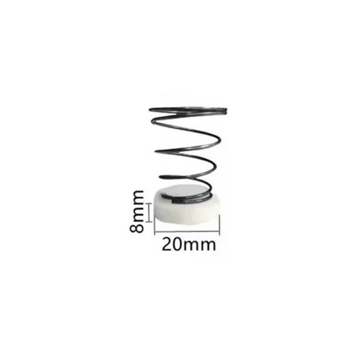 Set arc+dop plastic 20x8mm pentru supapa de sens compresor de aer CH202