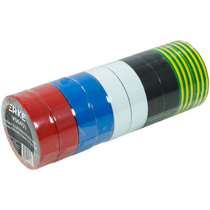 Set 10 benzi electroizolante, 19mmx20mx0.13mm, V06451, Verke