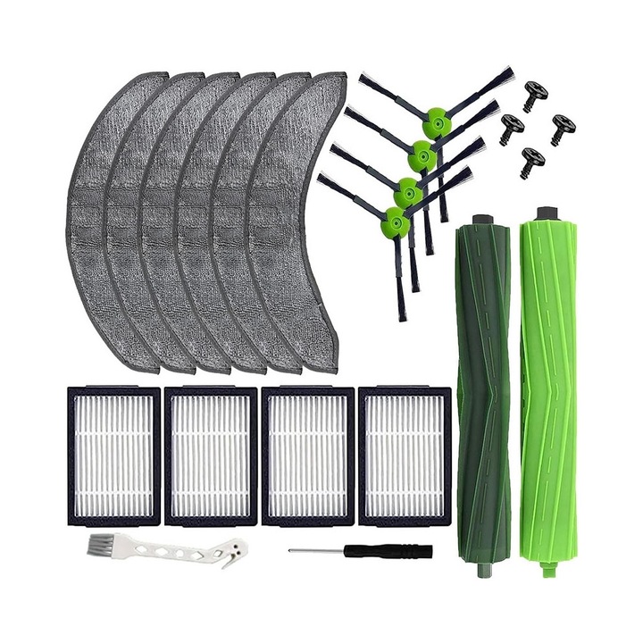 Kit de piese de schimb WPOWER® cu 18 piese pentru aspiratorul robot iRobot Roomba Combo j7+