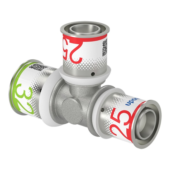 Редукционен тройник 32-25-25 Uponor S-Press Plus