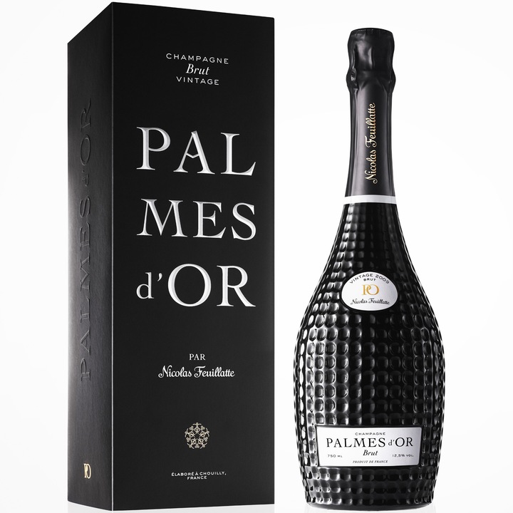 Sampanie Nicolas Feuillatte Palmes d'Or Millésimé Brut, Cutie, 0.75l