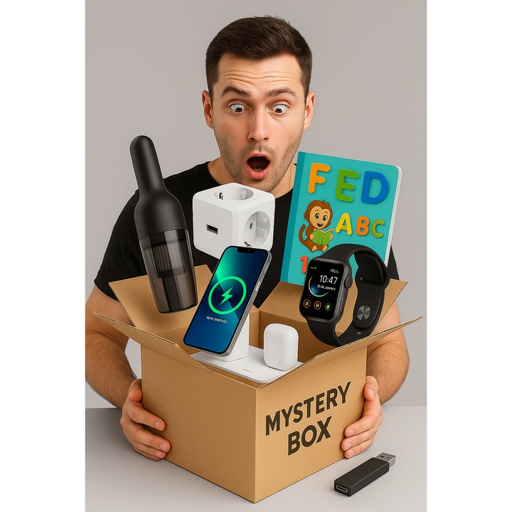 Mystery Box Premium – Okoseszközök és kiegészítők 5-6 termék