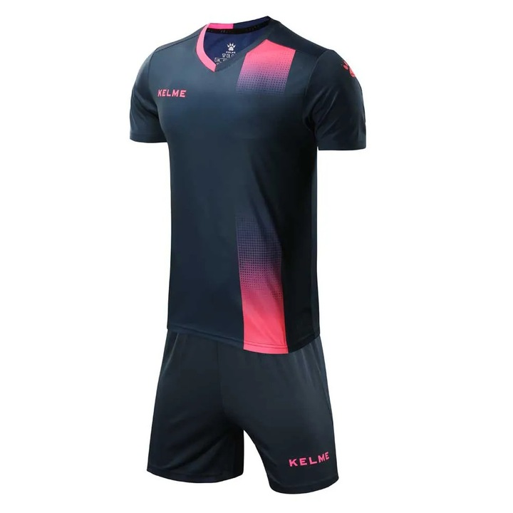 Set de joc barbati Kelme Alicante, Dark Blue/Neon Pink, M