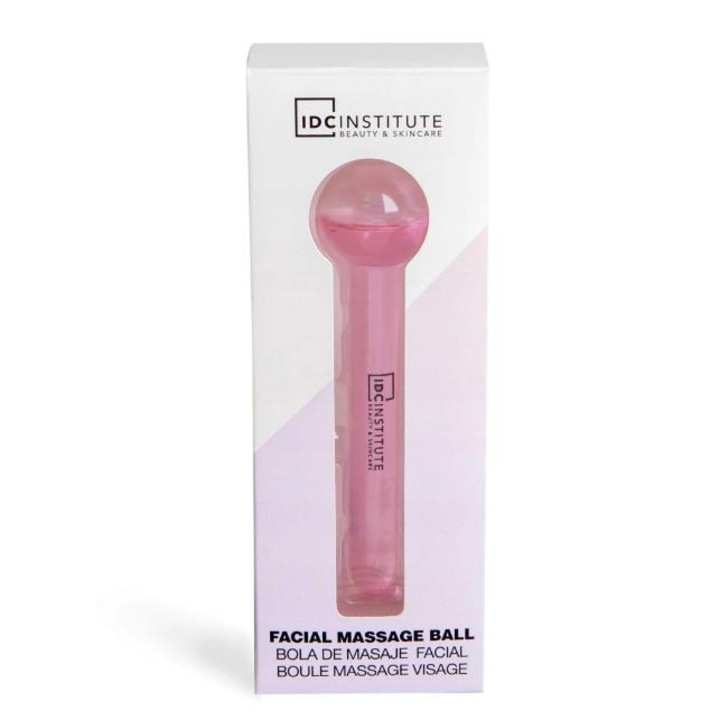 Instrument pentru masaj facial cu gheata, IDC Institute, roz