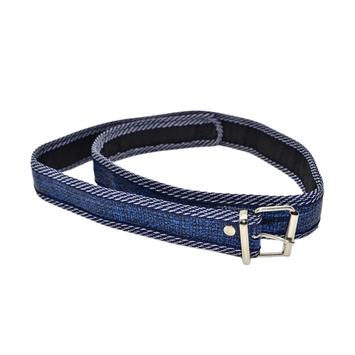 Текстилен колан, 90 см, за момчета, Mini Junior, MJ1704, син