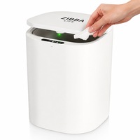 Cos Gunoi Inteligent 20L cu senzor de deschidere automata, ZIBBA Life™ Cesign Modern, Fara Contact, Silentios, Pentru Bucatarie si Baie