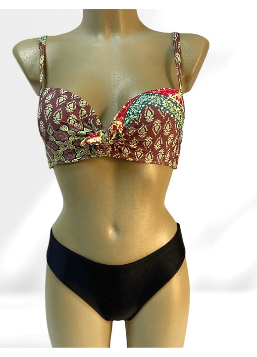 Costum de baie, Doua Piese, Push-up, Imprimeu - 38