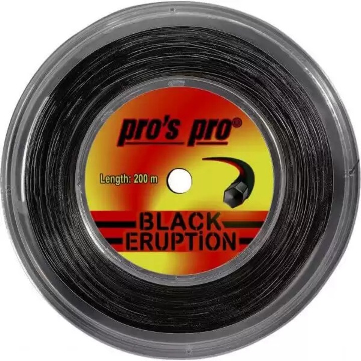 Rola corzi racordaj Pro's Pro Black Eruption, 1.18 mm, 200 m