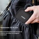 Mini Boxa Portabila TOZO® SoundGo Dynamic Driver 43.5 mm, Bluetooth 5.4, Carlig Prindere, Autonomie 32 h, Reincarcabil USB-C, Microfon, Waterproof IPX8, Apel, Asistent Vocal, Mod Stereo, Black