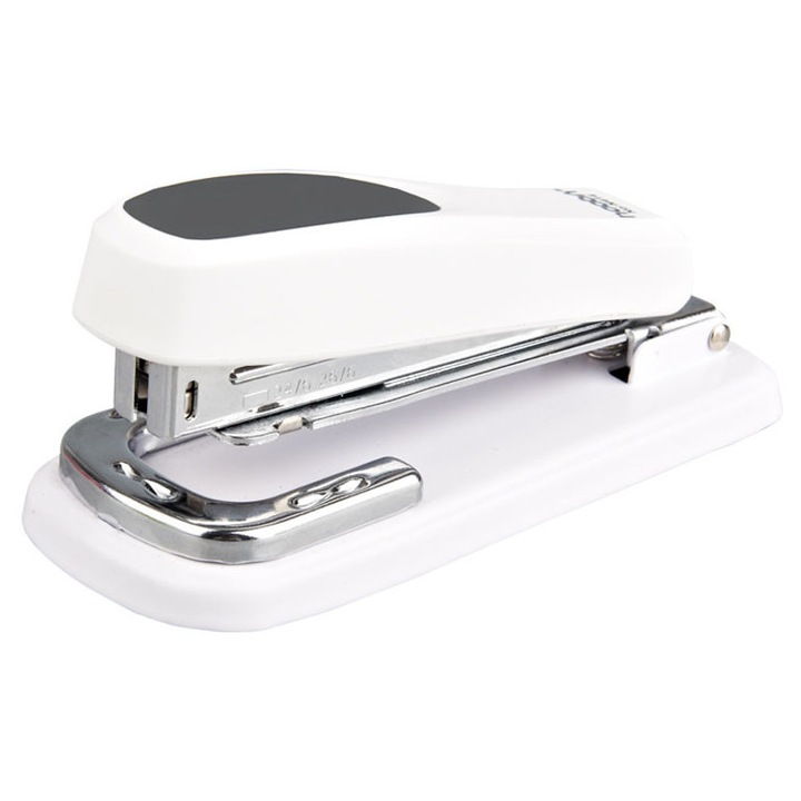 HOOBN forgó tűzőgép 24/6 - 26/6, N414, 20-25 laphoz, fehér