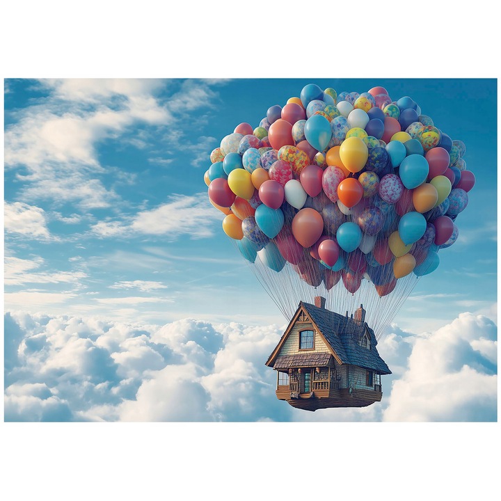 Fototapet Copii, fata, cer, nori, modern, pentru perete, pentru copii, tapet, perete, decorare, 400x280 cm, 15695VX8