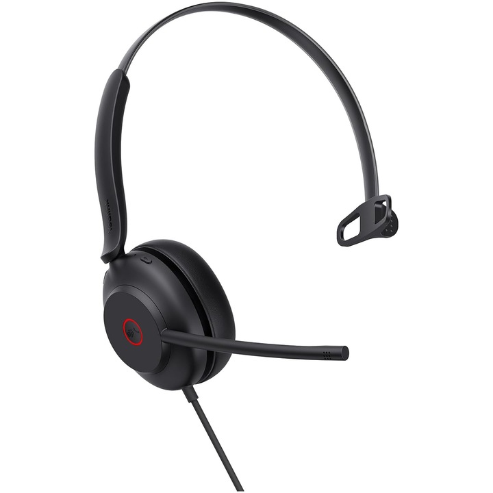 Casti PC Yealink UH35 Mono UC USB, noise cancellation, drivere 35mm