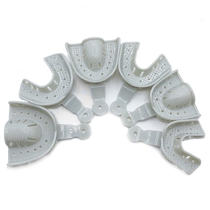 Linguri amprenta plastic unica folosinta YT06 set 6 buc